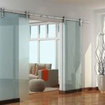 Double Glass Sliding Door